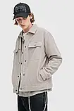 AllOriginal com ua Вельветова сорочка AllSaints CASTLEFORD колір сірий relaxed класичний комір M084OB РОЗМІРИ, фото 6