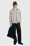 AllOriginal com ua Вельветова сорочка AllSaints CASTLEFORD колір сірий relaxed класичний комір M084OB РОЗМІРИ, фото 8