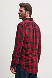 AllOriginal com ua Бавовняна сорочка Polo Ralph Lauren чоловіча колір червоний regular комір button-down, фото 5