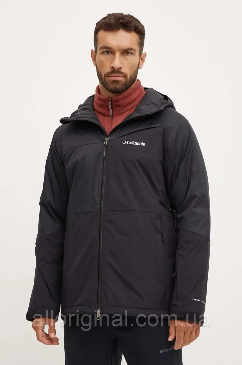 AllOriginal com ua Куртка Columbia Iceberg Point II чоловіча колір чорний 2113941 РОЗМІРИ ЗАПИТУЙТЕ
