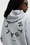 AllOriginal com ua Бавовняна кофта AllSaints TIERRA чоловіча з капюшоном з принтом M036NB РОЗМІРИ ЗАПИТУЙТЕ, фото 4