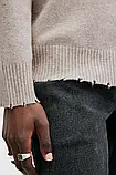 AllOriginal com ua Светр з вовною AllSaints LUKA CREW колір бежевий M093KB РОЗМІРИ ЗАПИТУЙТЕ, фото 4