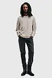 AllOriginal com ua Светр з вовною AllSaints LUKA CREW колір бежевий M093KB РОЗМІРИ ЗАПИТУЙТЕ, фото 7