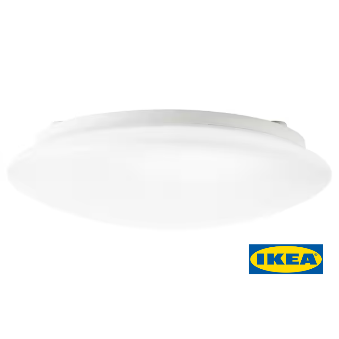 Стельовий світильник IKEA BARLAST Білий 005.259.08
