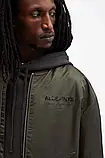AllOriginal com ua Куртка-бомбер AllSaints UNDERGROUND чоловіча колір зелений перехідна M024OA РОЗМІРИ, фото 4