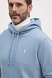 AllOriginal com ua Бавовняна кофта Polo Ralph Lauren чоловіча з капюшоном однотонна 710916690 РОЗМІРИ, фото 5