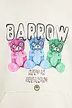 AllOriginal com ua Бавовняна кофта Barrow чоловіча колір бежевий з капюшоном з принтом F4BWUAHS041 РОЗМІРИ, фото 6