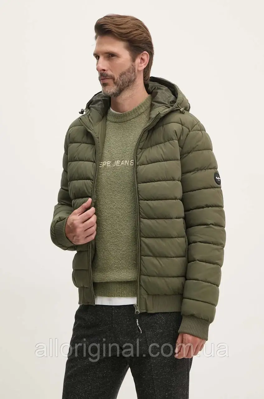 AllOriginal com ua Куртка Pepe Jeans TOMEK чоловіча колір зелений зимова PM403026 РОЗМІРИ ЗАПИТУЙТЕ