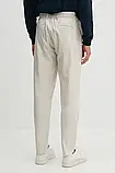 AllOriginal com ua Штани з домішкою льону Calvin Klein колір бежевий прямі K10K112825 РОЗМІРИ ЗАПИТУЙТЕ, фото 4