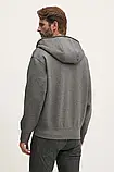 AllOriginal com ua Кофта Emporio Armani чоловіча колір сірий з капюшоном меланж 6D1M97 1JHSZ РОЗМІРИ ЗАПИТУЙТЕ, фото 4