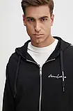 AllOriginal com ua Кофта Armani Exchange чоловіча колір чорний з капюшоном з аплікацією 8NZMSH Z9N1Z РОЗМІРИ, фото 5