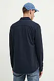 AllOriginal com ua Сорочка Armani Exchange чоловіча колір синій regular класичний комір 6DZCHJ ZJEAZ РОЗМІРИ, фото 5