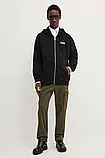AllOriginal com ua Бавовняна кофта Diesel S-BOXT-HOOD-ZIP-DIV чоловіча колір чорний з капюшоном з принтом, фото 3