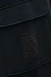 AllOriginal com ua Бавовняні спортивні штани Armani Exchange колір синій однотонні 6DZPJH ZJ4XZ РОЗМІРИ, фото 5