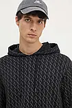 AllOriginal com ua Бавовняна кофта Armani Exchange чоловіча колір чорний з капюшоном візерунок 8NZMCW ZJNRZ, фото 5