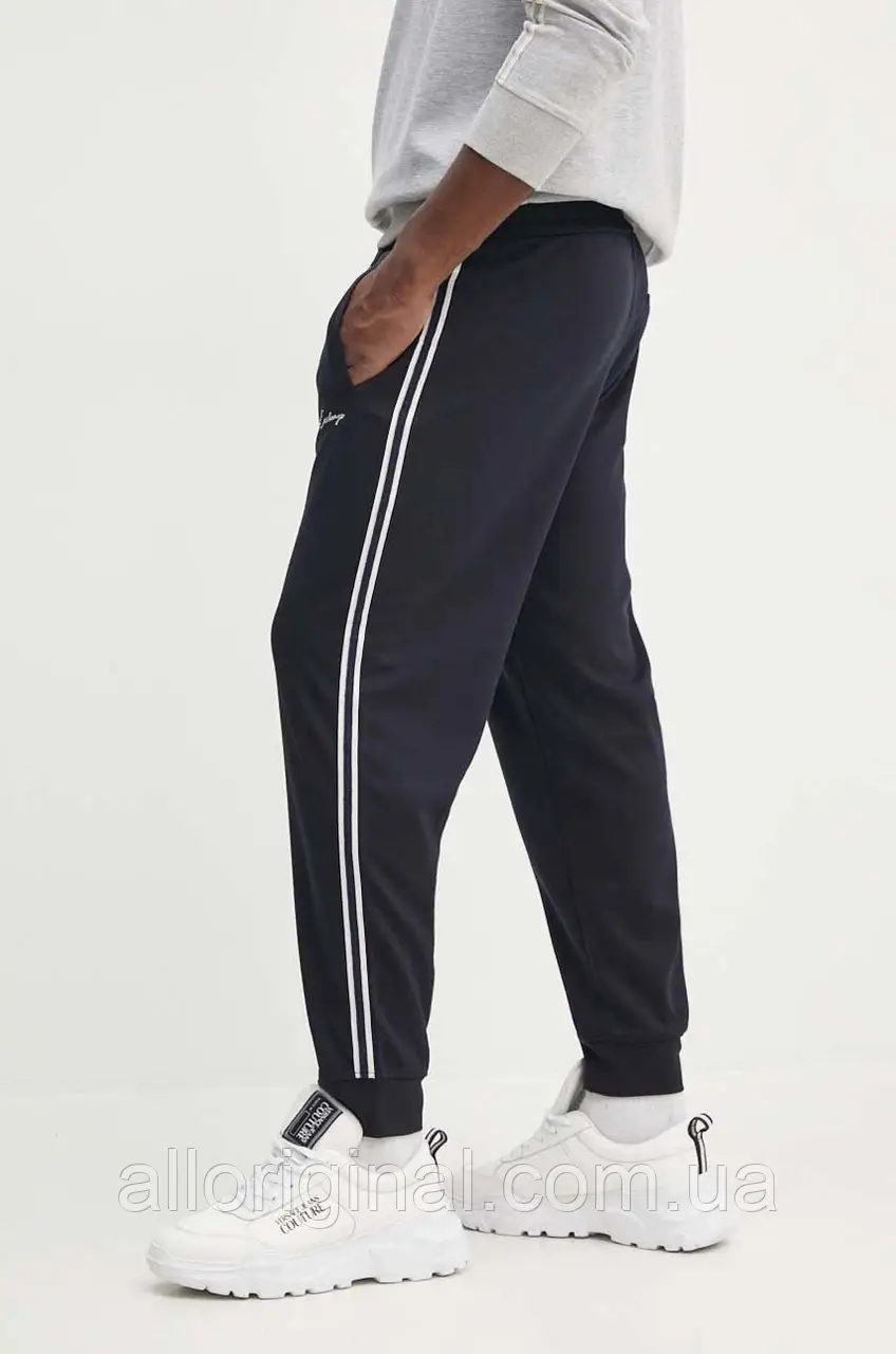 AllOriginal com ua Спортивні штани Armani Exchange колір синій з аплікацією 8NZPSG Z9N1Z РОЗМІРИ ЗАПИТУЙТЕ