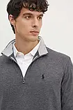 AllOriginal com ua Кофта Polo Ralph Lauren чоловіча колір сірий однотонна РОЗМІРИ ЗАПИТУЙТЕ, фото 5
