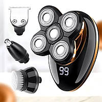 Бритва для стриження водонепроникна (5в1), Водонепроникна електробритва для гоління, VLT