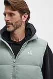 AllOriginal com ua Пухова безрукавка Calvin Klein Jeans чоловіча колір зелений зимова J30J325901 РОЗМІРИ, фото 5