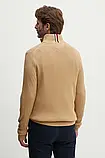 AllOriginal com ua Бавовняний светр Tommy Hilfiger колір бежевий легкий півгольф MW0MW35471 РОЗМІРИ ЗАПИТУЙТЕ, фото 4