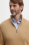AllOriginal com ua Бавовняний светр Tommy Hilfiger колір бежевий легкий півгольф MW0MW35471 РОЗМІРИ ЗАПИТУЙТЕ, фото 5
