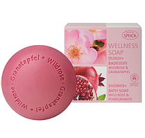 Мило Wellness Soap Wild Rose & Pomegranate Made by Speick 200 г