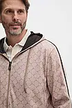 AllOriginal com ua Кофта Joop! чоловіча колір бежевий з капюшоном візерунок 30042915 РОЗМІРИ ЗАПИТУЙТЕ, фото 4