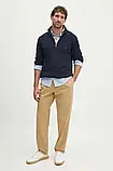 AllOriginal com ua Бавовняний светр Tommy Hilfiger колір синій легкий півгольф MW0MW35471 РОЗМІРИ ЗАПИТУЙТЕ, фото 3