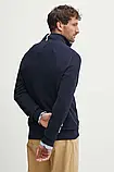 AllOriginal com ua Бавовняний светр Tommy Hilfiger колір синій легкий півгольф MW0MW35471 РОЗМІРИ ЗАПИТУЙТЕ, фото 4