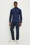 AllOriginal com ua Сорочка Polo Ralph Lauren чоловіча колір синій slim комір button-down РОЗМІРИ ЗАПИТУЙТЕ, фото 4