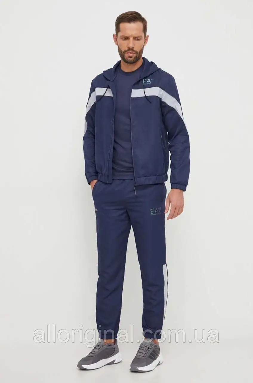 AllOriginal com ua Спортивний костюм EA7 Emporio Armani чоловічий колір синій РОЗМІРИ ЗАПИТУЙТЕ