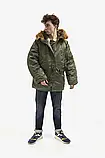 AllOriginal com ua Куртка Alpha Industries N3B чоловіча колір зелений зимова 100106.01-green РОЗМІРИ ЗАПИТУЙТЕ, фото 3