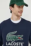 AllOriginal com ua Бавовняна кофта Lacoste чоловіча колір синій з принтом РОЗМІРИ ЗАПИТУЙТЕ, фото 5