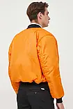 AllOriginal com ua Куртка-бомбер Alpha Industries чоловічий колір чорний зимова 100101.03-Black РОЗМІРИ, фото 6