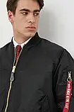 AllOriginal com ua Куртка-бомбер Alpha Industries чоловічий колір чорний зимова 100101.03-Black РОЗМІРИ, фото 7