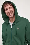 AllOriginal com ua Кофта Lacoste чоловіча колір зелений з капюшоном однотонна РОЗМІРИ ЗАПИТУЙТЕ, фото 5