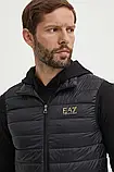 AllOriginal com ua Пухова безрукавка EA7 Emporio Armani чоловіча колір чорний перехідна PNGPZ.8NPQ06 РОЗМІРИ, фото 5