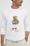 AllOriginal com ua Кофта Polo Ralph Lauren чоловіча колір білий з принтом РОЗМІРИ ЗАПИТУЙТЕ, фото 5