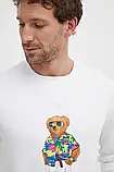 AllOriginal com ua Кофта Polo Ralph Lauren чоловіча колір білий з принтом РОЗМІРИ ЗАПИТУЙТЕ, фото 6
