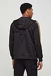 AllOriginal com ua Кофта EA7 Emporio Armani чоловіча колір чорний з капюшоном візерунок РОЗМІРИ ЗАПИТУЙТЕ, фото 4