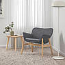 М'яке крісло IKEA VEDBO Темно-сіре 605.522.20, фото 3