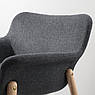 М'яке крісло IKEA VEDBO Темно-сіре 605.522.20, фото 7