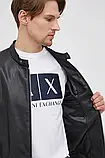 AllOriginal com ua Куртка Armani Exchange чоловіча колір чорний перехідна РОЗМІРИ ЗАПИТУЙТЕ, фото 7