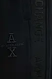 AllOriginal com ua Бавовняні спортивні штани Armani Exchange колір чорний з аплікацією 6DZPLC ZJNNZ РОЗМІРИ, фото 5