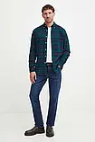 AllOriginal com ua Бавовняна сорочка Polo Ralph Lauren чоловіча колір зелений regular комір button-down, фото 3