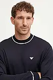 AllOriginal com ua Вовняний светр Emporio Armani чоловічий колір синій легкий 6D1MXH 1MJLZ РОЗМІРИ ЗАПИТУЙТЕ, фото 5