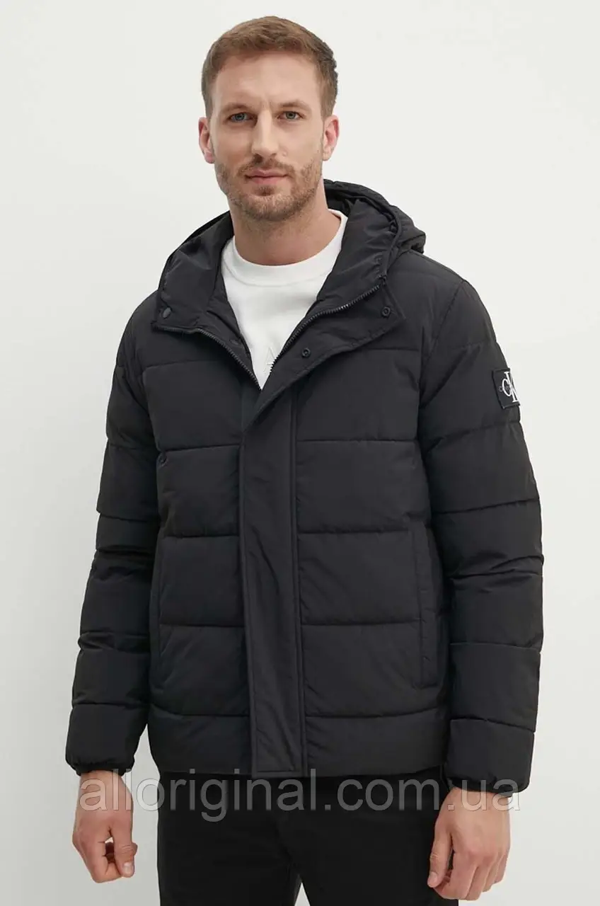 AllOriginal com ua Куртка Calvin Klein Jeans чоловіча колір чорний зимова J30J325594 РОЗМІРИ ЗАПИТУЙТЕ