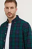 AllOriginal com ua Бавовняна сорочка Polo Ralph Lauren чоловіча колір синій regular комір button-down, фото 6