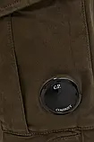AllOriginal com ua Штани C.P. Company Stretch Sateen Ergonomic Lens чоловічі колір зелений облягаючі, фото 5