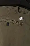 AllOriginal com ua Штани C.P. Company Stretch Sateen Ergonomic Lens чоловічі колір зелений облягаючі, фото 6